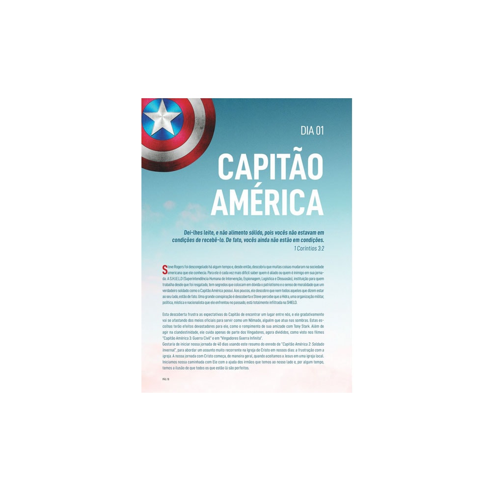 Devocional 40 Dias com os Vingadores