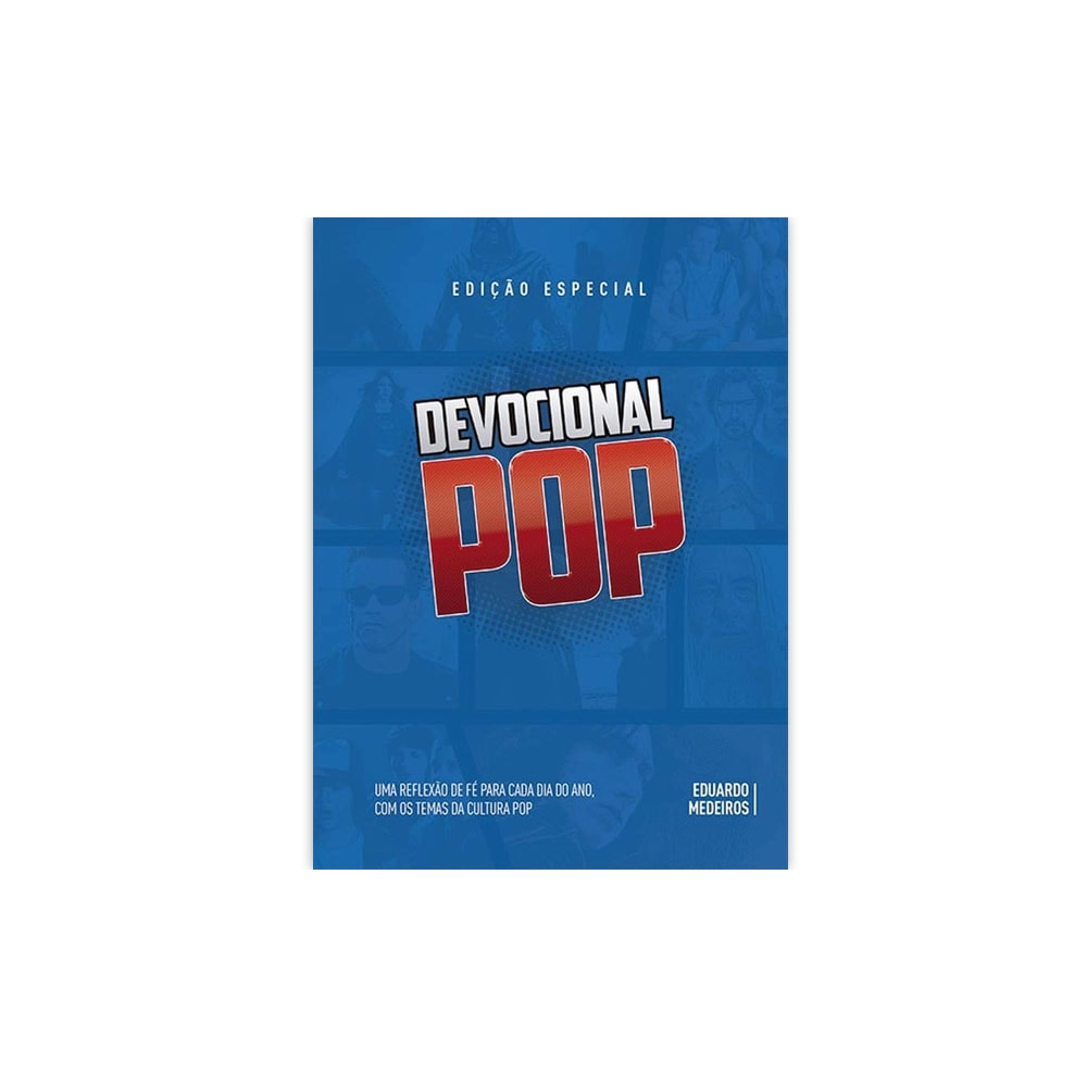 Devocional Pop | Eduardo Medeiros | Capa Dura Azul