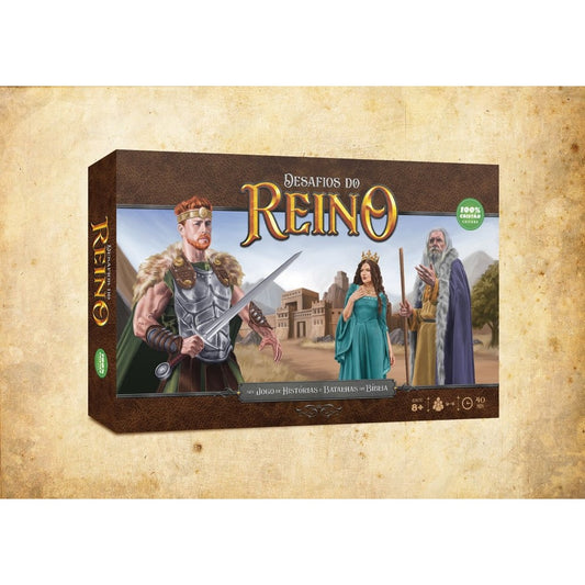 Jogo de Tabuleiro Desafios do Reino