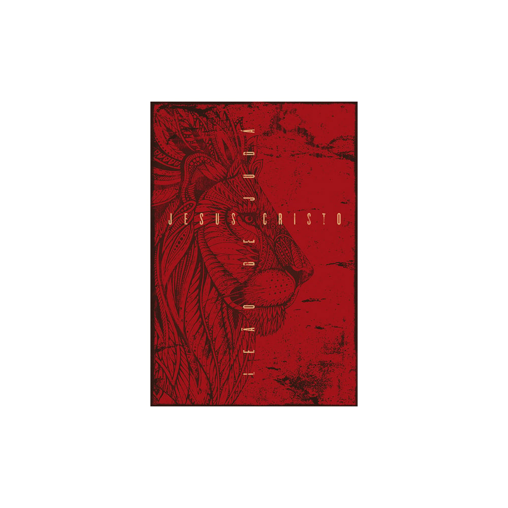 Bíblia Leão de Judá | NVT | Letra Normal | Capa Dura Vermelho