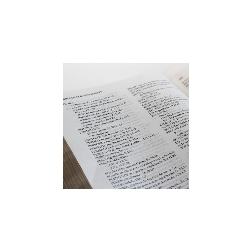 Bíblia de Estudo Scofield | AEC | Capa Luxo Preta