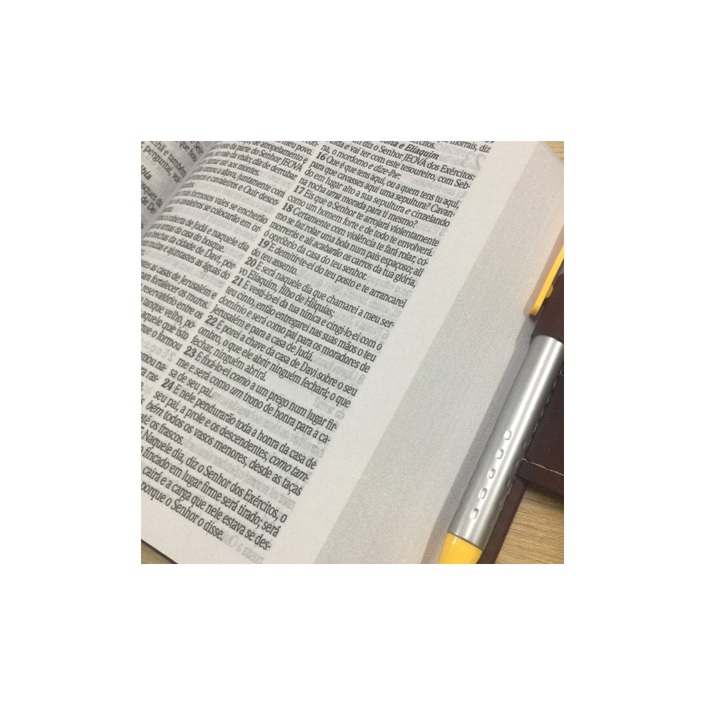 Bíblia Sagrada Carteira Média | ARC | Letra Normal | Harpa Avivada e Corinhos Capa Vermelha