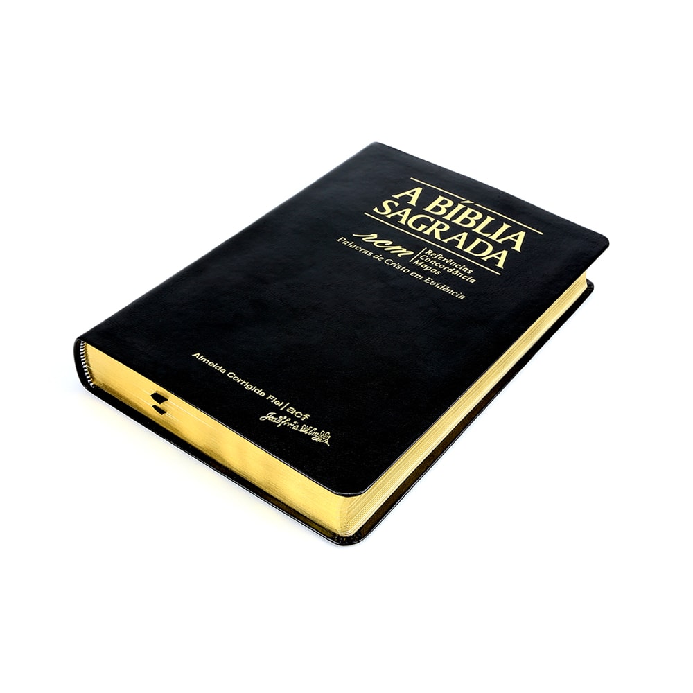 Bíblia Sagrada RCM | ACF | Letra Gigante | Capa PU Luxo Preta