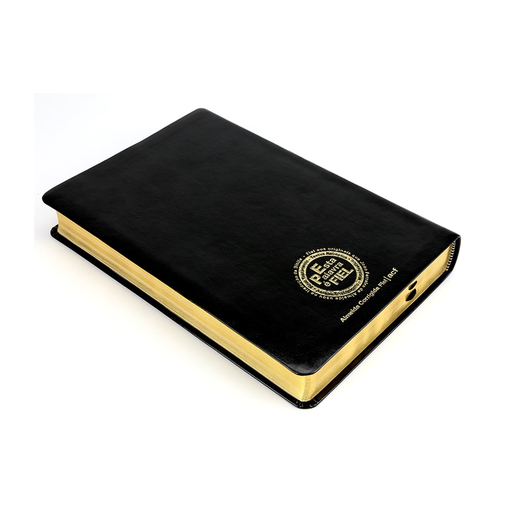 Bíblia Sagrada RCM | ACF | Letra Gigante | Capa PU Luxo Preta