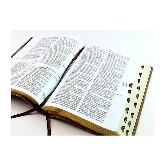 Bíblia Sagrada RCM | ACF | Letra Gigante | Capa PU Luxo Bicolor C/ Índice