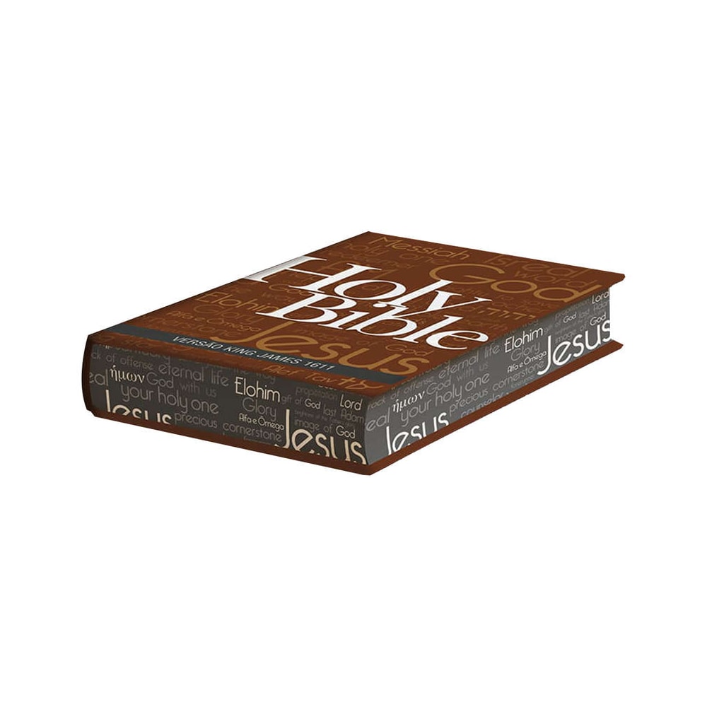 Bíblia King James Fiel 1611 | BKJ | Letra Normal | Capa Holy Bible Concordância e Pilcrows