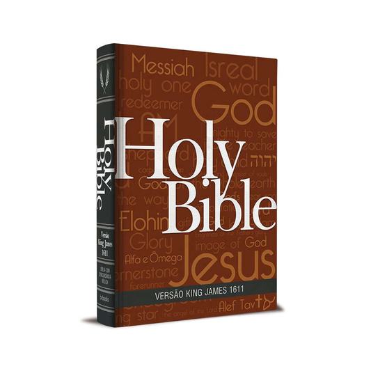 Bíblia King James Fiel 1611 | BKJ | Letra Normal | Capa Holy Bible Concordância e Pilcrows