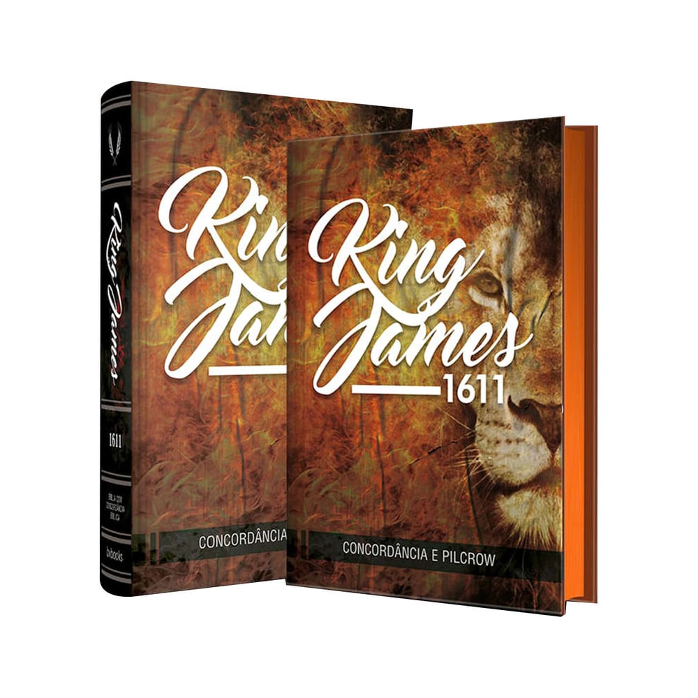 Bíblia King James Fiel 1611 | BKJ | Letra Normal | Capa Leão Concordância e Pilcrows