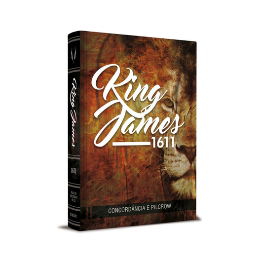 Bíblia King James Fiel 1611 | BKJ | Letra Normal | Capa Leão Concordância e Pilcrows