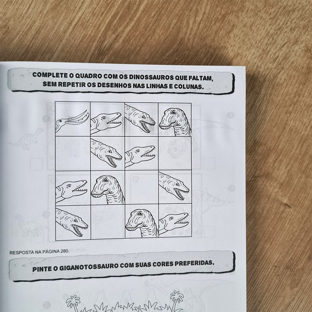 365 Atividades de Dinossauros