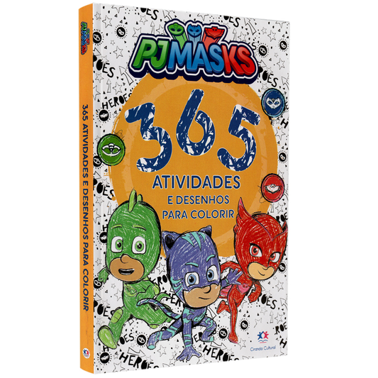 PJ Masks 365 Atividades e Desenhos Para Colorir
