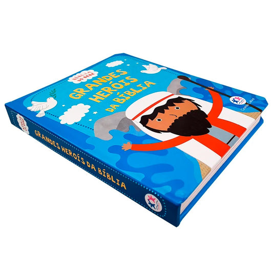Grandes Heróis da Bíblia | Bíblia Do Bebê | Capa Almofadada