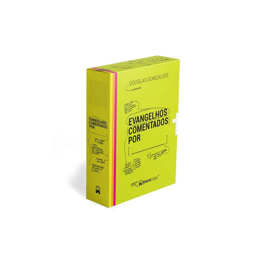 Box os evangelhos comentados por:______ JesusCopy (Livro)