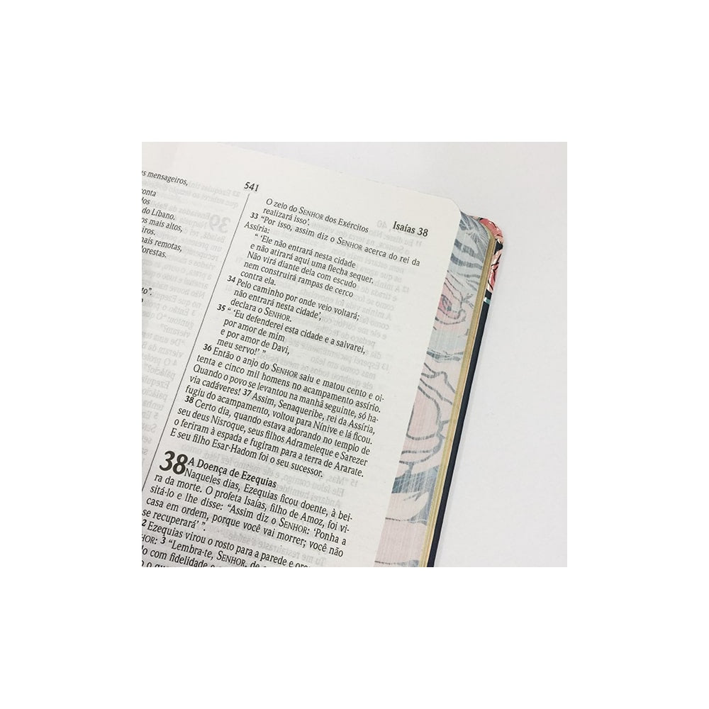 Bíblia Sagrada | NVI | Letra Normal | Capa Rosas Especial