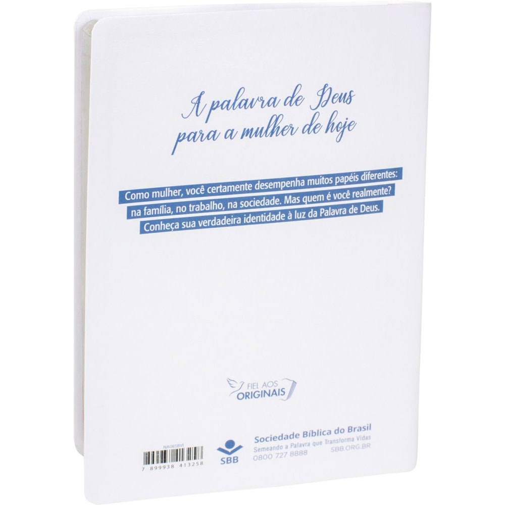 Bíblia Sagrada Verdadeira Identidade | Letra Normal | NAA | Capa Alegre-se Sempre no Senhor