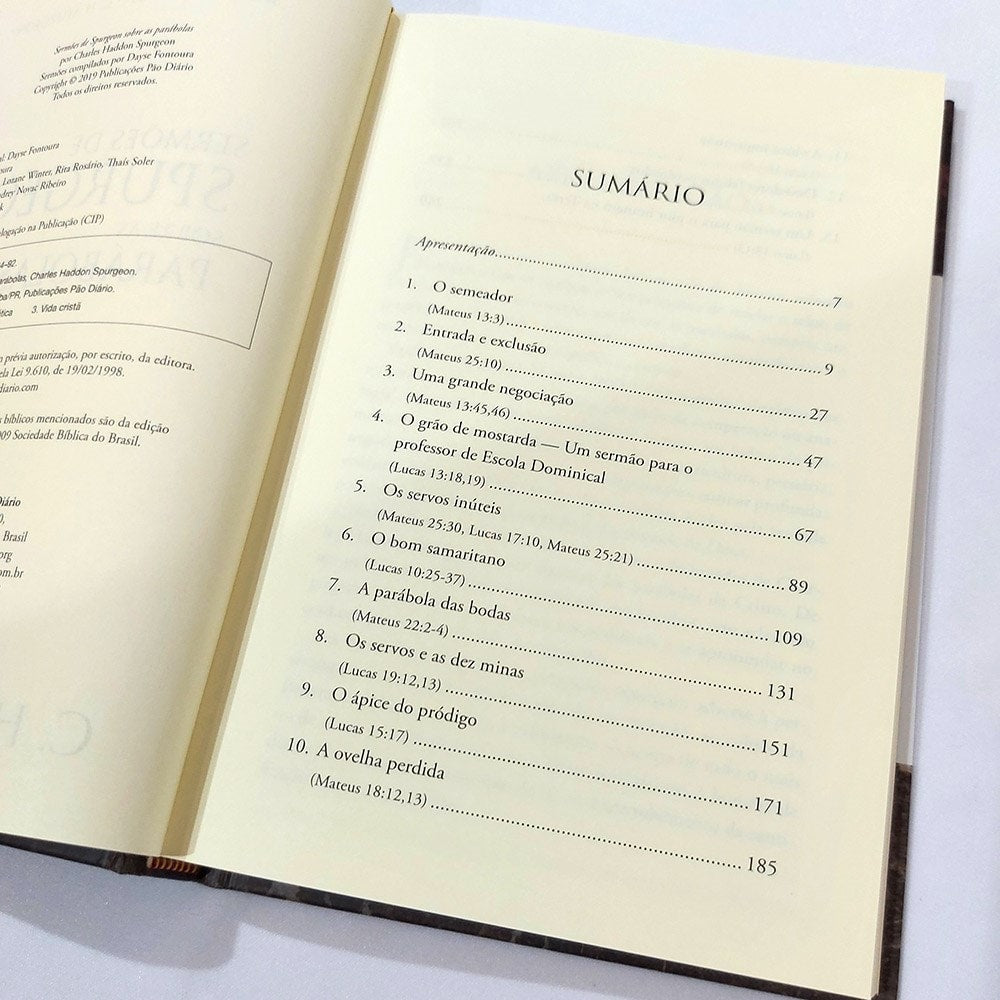 Sermões de Spurgeon Sobre as Parábolas | C H Spurgeon