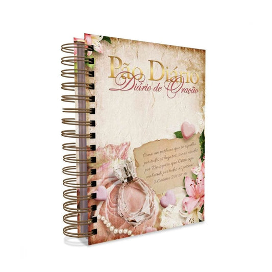 Devocional Diário de Oração Perfume | Capa Dura Espiral