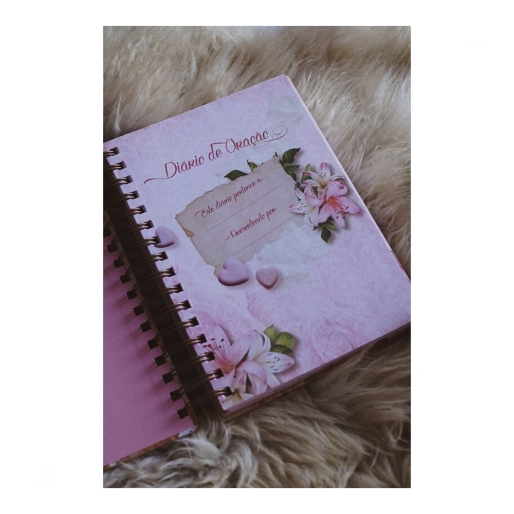 Devocional Diário de Oração Perfume | Capa Dura Espiral