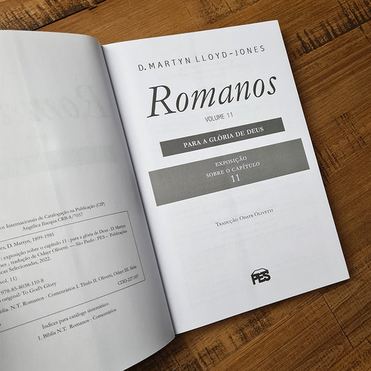 Romanos | Vol 11 | Para a Glória de Deus | D Martyn Lloyd-Jones