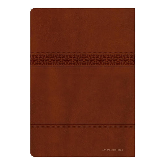 Bíblia de Estudo Scofield | AEC | Capa Luxo Marrom