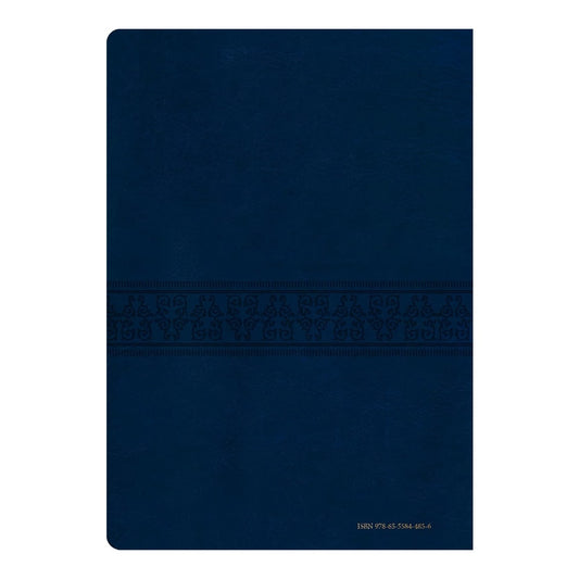 Bíblia de Estudo Scofield | AEC | Capa Azul Luxo