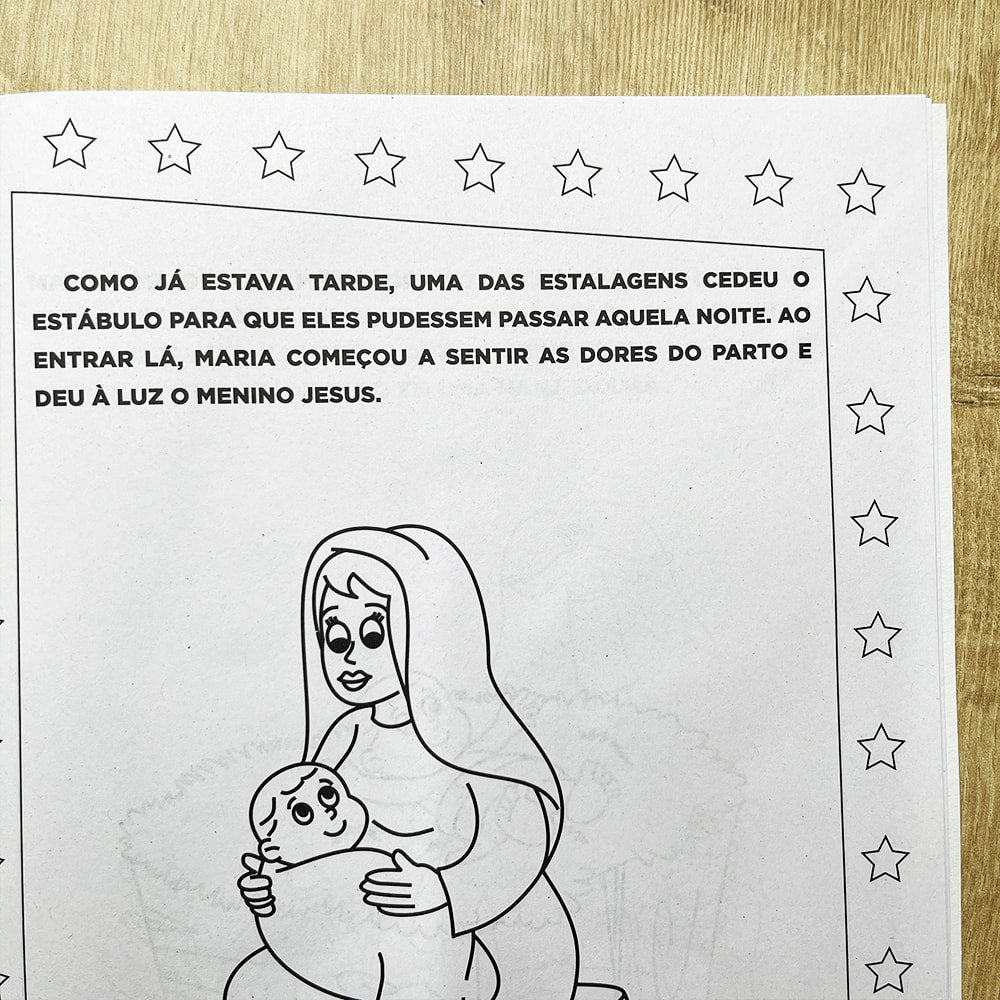 O Nascimento de Jesus | Ciranda Cores