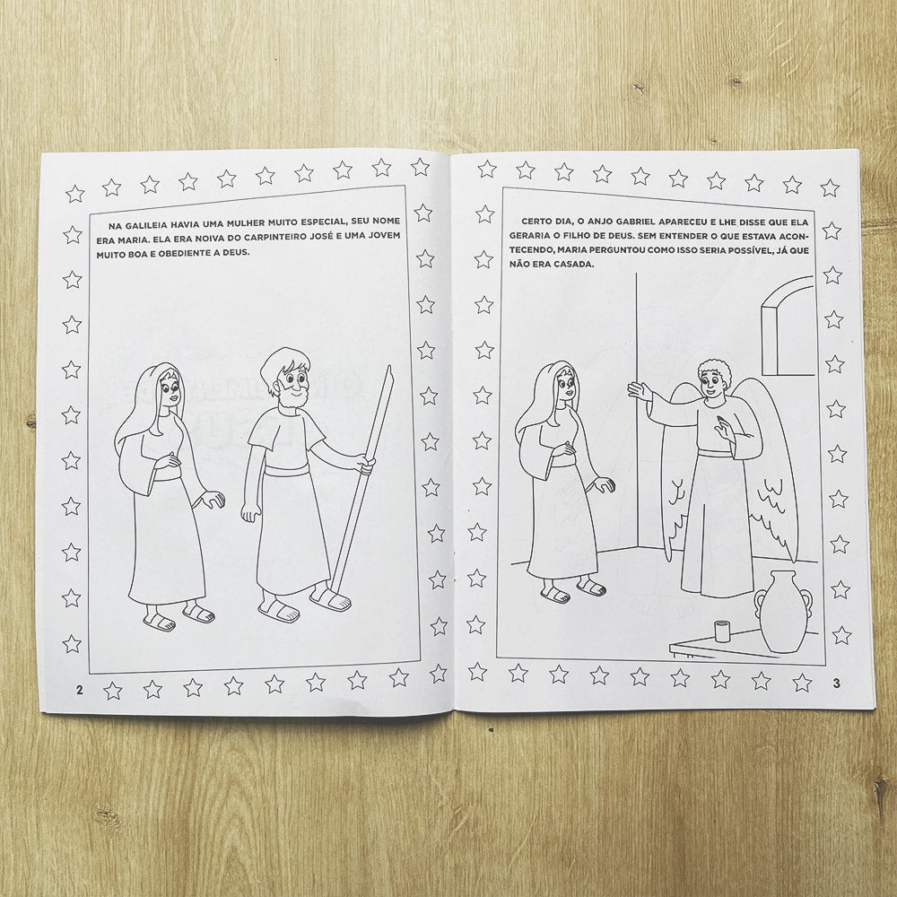O Nascimento de Jesus | Ciranda Cores