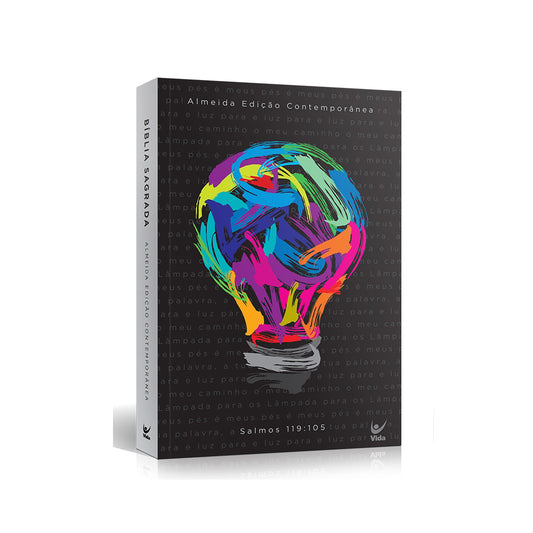Bíblia Lâmpada | Letra Normal | AEC | Capa Brochura