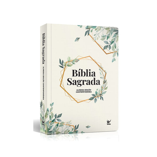 Bíblia Folhagem | Letra Normal | AEC | Capa Semi-Luxo
