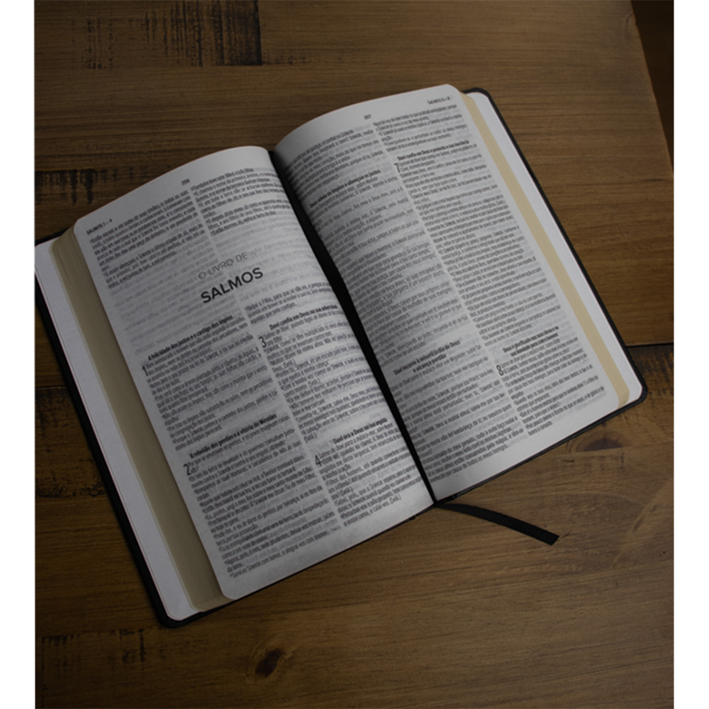 Bíblia Sagrada | ACF | Letra Normal | Capa Luxo Preta