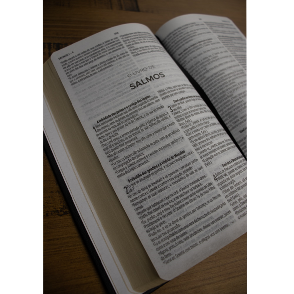 Bíblia Sagrada | ACF | Letra Normal | Capa Luxo Preta