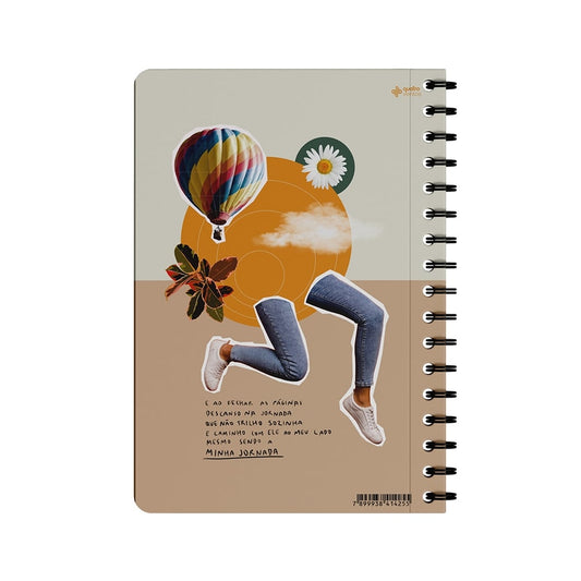 Planner Minha Jornada Colagem