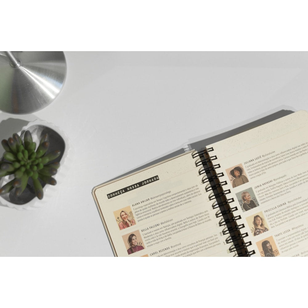 Planner Minha Jornada Colagem