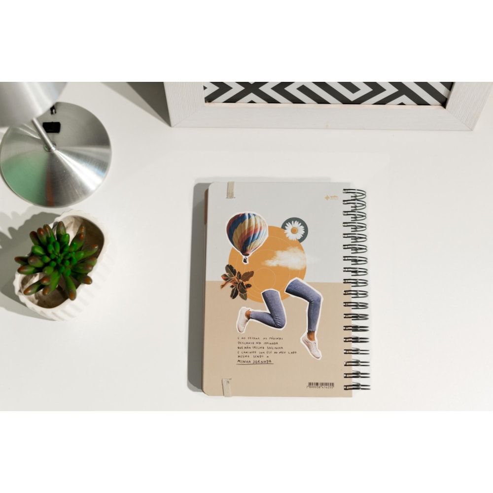 Planner Minha Jornada Colagem
