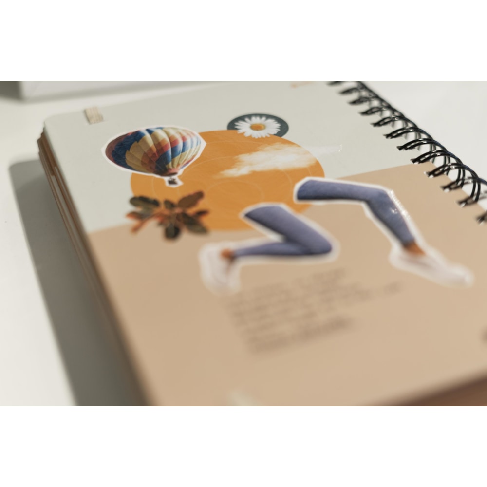 Planner Minha Jornada Colagem