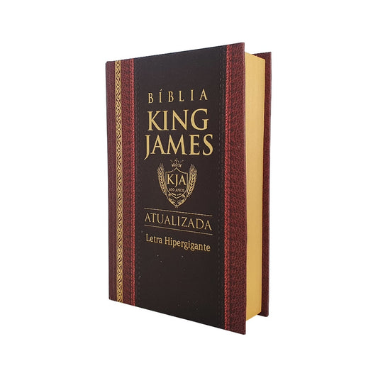 Bíblia King James Atualizada | KJA | Letra Hipergigante | Capa Dura Clássica