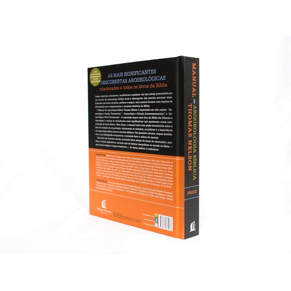 Manual de arqueologia bíblica Thomas Nelson | Randall Price