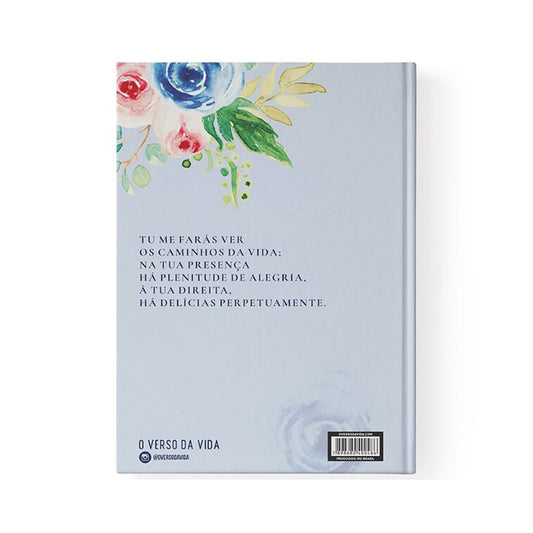 Bíblia Sagrada Floral Alegria | NAA | Letra Normal | Capa Dura