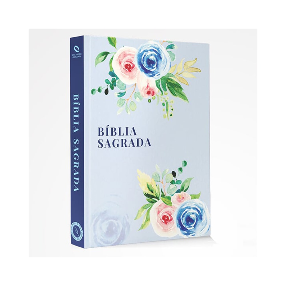 Bíblia Sagrada Floral Alegria | NAA | Letra Normal | Capa Dura