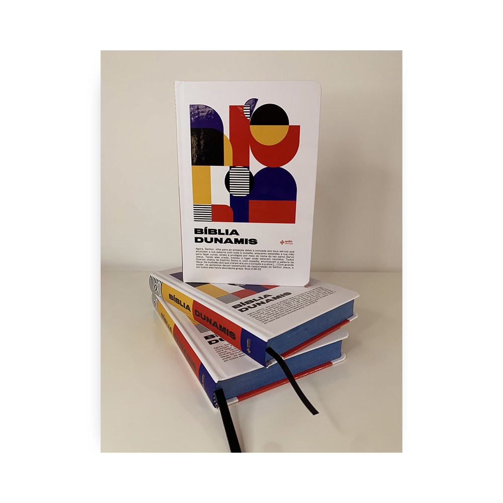 Bíblia Dunamis Geométrica | NAA | Letra Normal | Capa Soft Touch