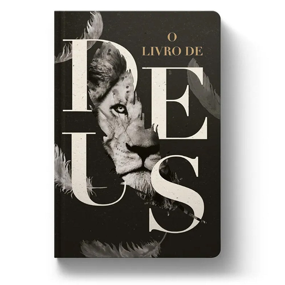 Bíblia O Livro De Deus Leão | NVT | Letra Normal | Capa Dura