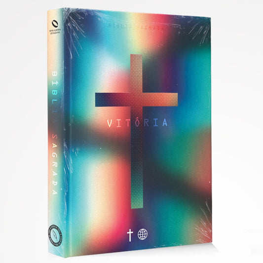 Bíblia Cruz Vitória | NAA | Letra Normal | Capa Dura