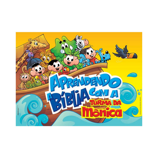 Jogo de Tabuleiro Aprendendo a Bíblia com a Turma da Mônica