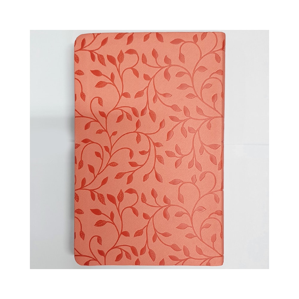 Bíblia Sagrada Folhagem | NVI | Letra Grande | Capa Verde e Rosa