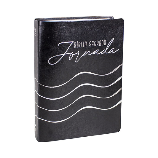 Bíblia Sagrada Jornada | NAA | Letra Normal | Capa Preta Edição Luxo