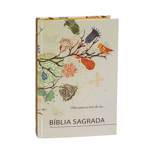 Bíblia Sagrada para Evangelismo Passaro | ARC | Letra Normal | Capa Dura