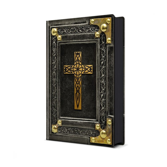 Biblia Sagrada Vintage Preta | NVI | Letra Normal | Capa Dura Soft-Touch