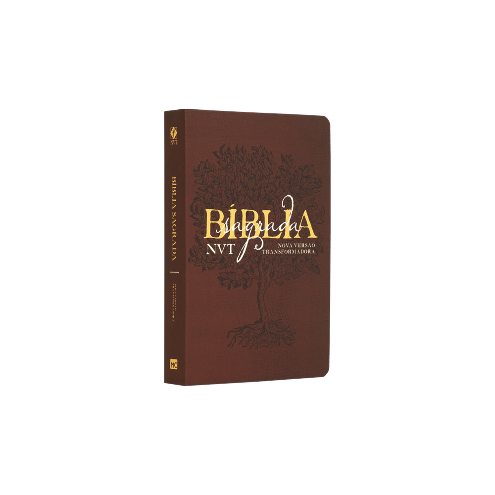 Bíblia Sagrada Éden Vinho | NVT | Letra Grande | Capa Dura Soft Touch