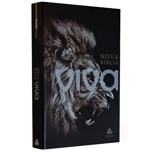 Nova Bíblia Viva Leão Rugindo  | NBV | Letra Normal | Capa Dura