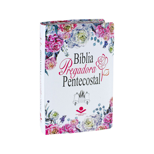 Bíblia da Pregadora Pentecostal Portátil | ARC | Letra Normal | Capa PU